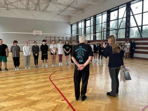 maturzyści pod okiem trenera Zduna